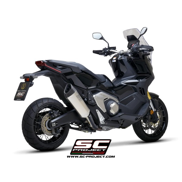 SC Project para HONDA X-ADV 750 (2021 - 2024) - Escape SC1-R titanio