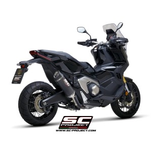 SC Project para HONDA X-ADV 750 (2021 - 2024) - Escape SC1-S carbono