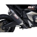 SC Project para HONDA X-ADV 750 (2021 - 2024) - Escape SC1-S carbono