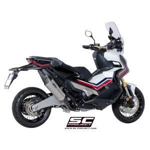 SC Project para HONDA X-ADV 750 (2017 - 2020) - Escape SC1-R titanio