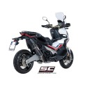 SC Project para HONDA X-ADV 750 (2017 - 2020) - Escape Oval carbono