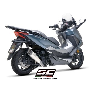 SC Project para HONDA FORZA 350 (2021 - 2024) - Escape S2 titanio