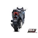 SC Project para HONDA FORZA 350 (2021 - 2024) - Escape S2 titanio
