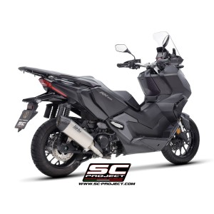 SC Project para HONDA ADV350 (2022 - 2024) - Escape X-Plorer II GT titanio