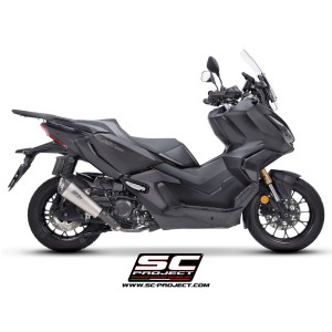 SC Project para HONDA ADV350 (2022 - 2024) - Escape S2 titanio