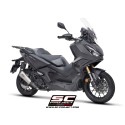 SC Project para HONDA ADV350 (2022 - 2024) - Escape S2 titanio