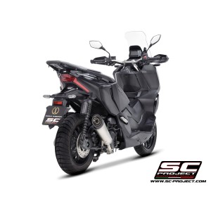 SC Project para HONDA ADV350 (2022 - 2024) - Escape S2 titanio