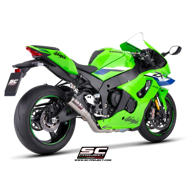 SC Project para KAWASAKI NINJA ZX-10R - RR (2026) - Escape CR-T titanio, supresor de catalizador