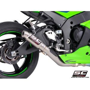 SC Project para KAWASAKI NINJA ZX-10R - RR (2026) - Escape GP70-R titanio, supresor de catalizador