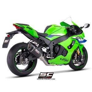 SC Project para KAWASAKI NINJA ZX-10R - RR (2026) - Escape SC1-R carbono, supresor de catalizador, 250 mm