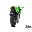 SC Project para KAWASAKI NINJA ZX-10R - RR (2026) - Escape SC1-R titanio, supresor de catalizador, 350 mm