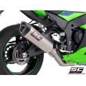 SC Project para KAWASAKI NINJA ZX-10R - RR (2026) - Escape SC1-R titanio, supresor de catalizador, 350 mm