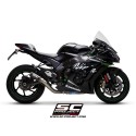SC Project para KAWASAKI NINJA ZX-10R - RR (2016 - 2020) - Escape CR-T carbono, supresor de catalizador