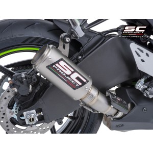 SC Project para KAWASAKI NINJA ZX-6R (2024 - 2026) - Escape CR-T titanio