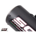 SC Project para KAWASAKI Z900 - Z900 A2 (2025 - 2026) - Escape CR-T M2 Ti-Carbon, fibra de carbono / titanio