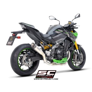 SC Project para KAWASAKI Z900 (2020 - 2024) - Euro 5 - Colectores 4-2-1 acero inoxidable, compatibles con gama específica SC-Pro