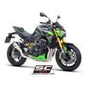SC Project para KAWASAKI Z900 (2020 - 2024) - Euro 5 - Colectores 4-2-1 acero inoxidable, compatibles con gama específica SC-Pro