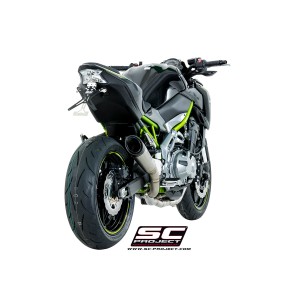 SC Project para KAWASAKI Z900 A2 (2020 - 2024) - Euro 5 - Colectores 4-2-1 acero inoxidable, compatibles con gama específica SC-