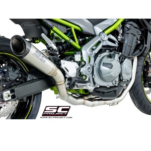 SC Project para KAWASAKI Z900 A2 (2020 - 2024) - Euro 5 - Colectores 4-2-1 acero inoxidable, compatibles con gama específica SC-