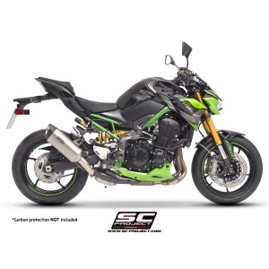 SC Project para KAWASAKI Z900 A2 (2017 - 2020) - Euro 4 - Escape SC1-S titanio (SIN protector carbono)