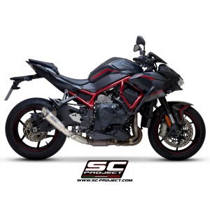 SC Project para KAWASAKI Z H2 (2020 - 2024) - Escape S1 titanio