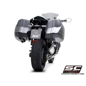 SC Project para KAWASAKI NINJA 1000 SX (2021 - 2024) - Euro 5 - Escape SC1-R titanio