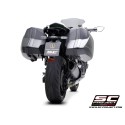 SC Project para KAWASAKI NINJA 1000 SX (2021 - 2024) - Euro 5 - Escape SC1-R titanio, negro mate