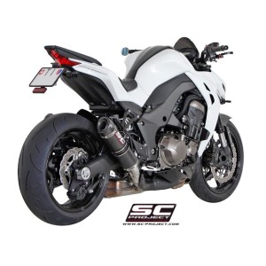 SC Project para KAWASAKI Z1000 (2014 - 2016) - Par de escapes GP-Tech carbono
