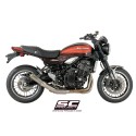SC Project para KAWASAKI Z900 RS (2018 - 2020) - Cafe - Escape S1-GP titanio
