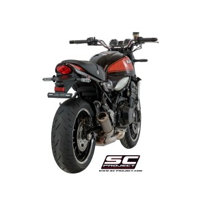 SC Project para KAWASAKI Z900 RS (2018 - 2020) - Cafe - Escape S1-GP titanio