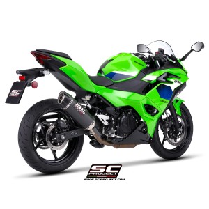SC Project para KAWASAKI Ninja 500 (2024 - 2026) - Escape SC1-X carbono