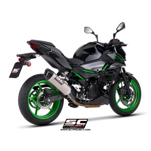 SC Project para KAWASAKI Z500 (2024 - 2026) - Escape SC1-X titanio