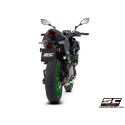 SC Project para KAWASAKI Z500 (2024 - 2026) - Escape CR-T titanio, con malla antipiedras