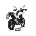 SC Project para KAWASAKI KLE500 (2026) - Escape Rally Raid titanio (instalable en dos posiciones*)