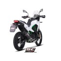 SC Project para KAWASAKI KLE500 (2026) - Escape MX carbono (instalable en dos posiciones*)