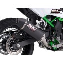 SC Project para KAWASAKI KLE500 (2026) - Escape MX carbono (instalable en dos posiciones*)