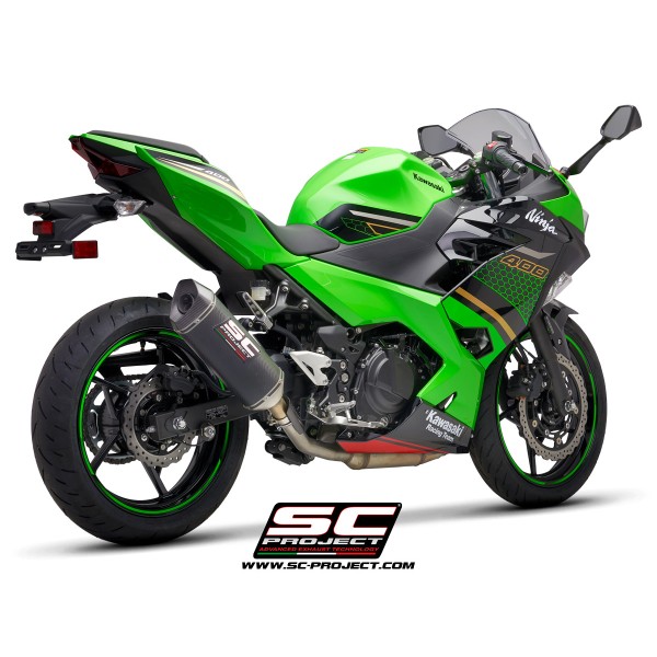 SC Project para KAWASAKI NINJA 400 (2018 - 2020) - Escape SC1-M carbono