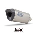 SC Project para KAWASAKI NINJA 400 (2018 - 2020) - Escape SC1-M titanio