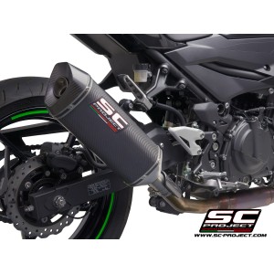 SC Project para KAWASAKI Z400 (2019 - 2020) - Escape SC1-M carbono