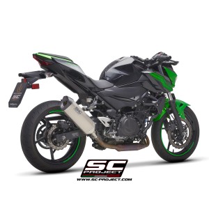 SC Project para KAWASAKI Z400 (2019 - 2020) - Escape SC1-M titanio