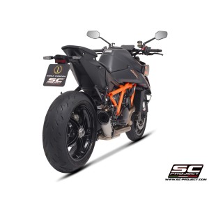 SC Project para KTM 1390 SUPER DUKE R (2024 - 2026) - Escape S1 titanio