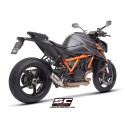 SC Project para KTM 1390 SUPER DUKE R (2024 - 2026) - Escape CR-T titanio, con malla antipiedras