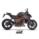SC Project para KTM 1390 SUPER DUKE R (2024 - 2026) - Escape CR-T carbono, con malla antipiedras