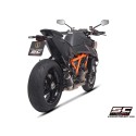 SC Project para KTM 1390 SUPER DUKE R (2024 - 2026) - Escape CR-T carbono, con malla antipiedras