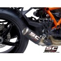 SC Project para KTM 1290 SUPER DUKE R (2020) - Euro 4 - Escape CR-T carbono, con malla antipiedras