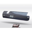 SC Project para KTM 1290 SUPER DUKE R (2020) - Euro 4 - Protector térmico de carbono para colectores originals