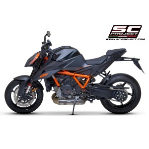 SC Project para KTM 1290 SUPER DUKE R (2020) - Euro 4 - Protector térmico de carbono para colectores originals