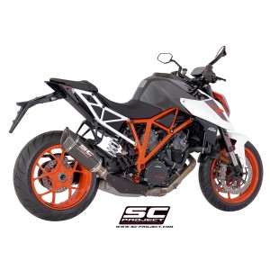 SC Project para KTM 1290 SUPER DUKE R (2017 - 2019) - Escape SC1-R carbono