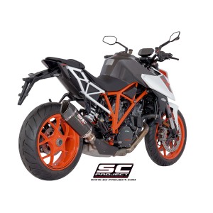 SC Project para KTM 1290 SUPER DUKE R (2017 - 2019) - Escape SC1-R carbono