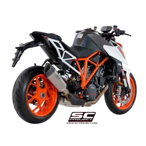 SC Project para KTM 1290 SUPER DUKE R (2017 - 2019) - Escape SC1-R titanio